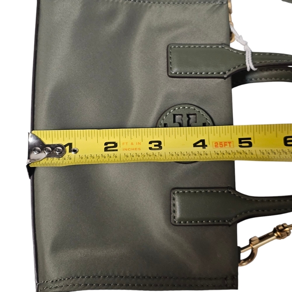 Tory Burch Ella Mini Tote Top Zip Nylon Crossbody Bag - Picture 6 of 9